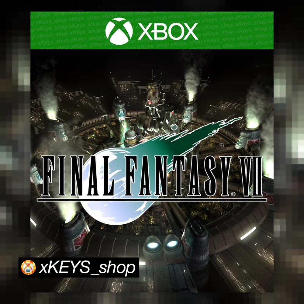 FINAL FANTASY VII XBOX КОД КЛЮЧ