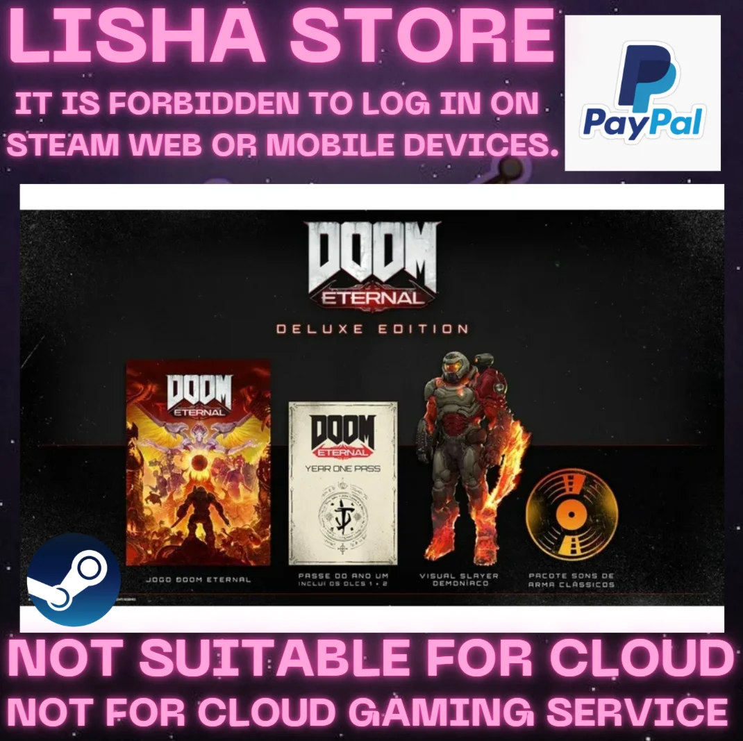 DOOM Eternal Deluxe+The Ancient Gods Part 1+ 2 90 дней