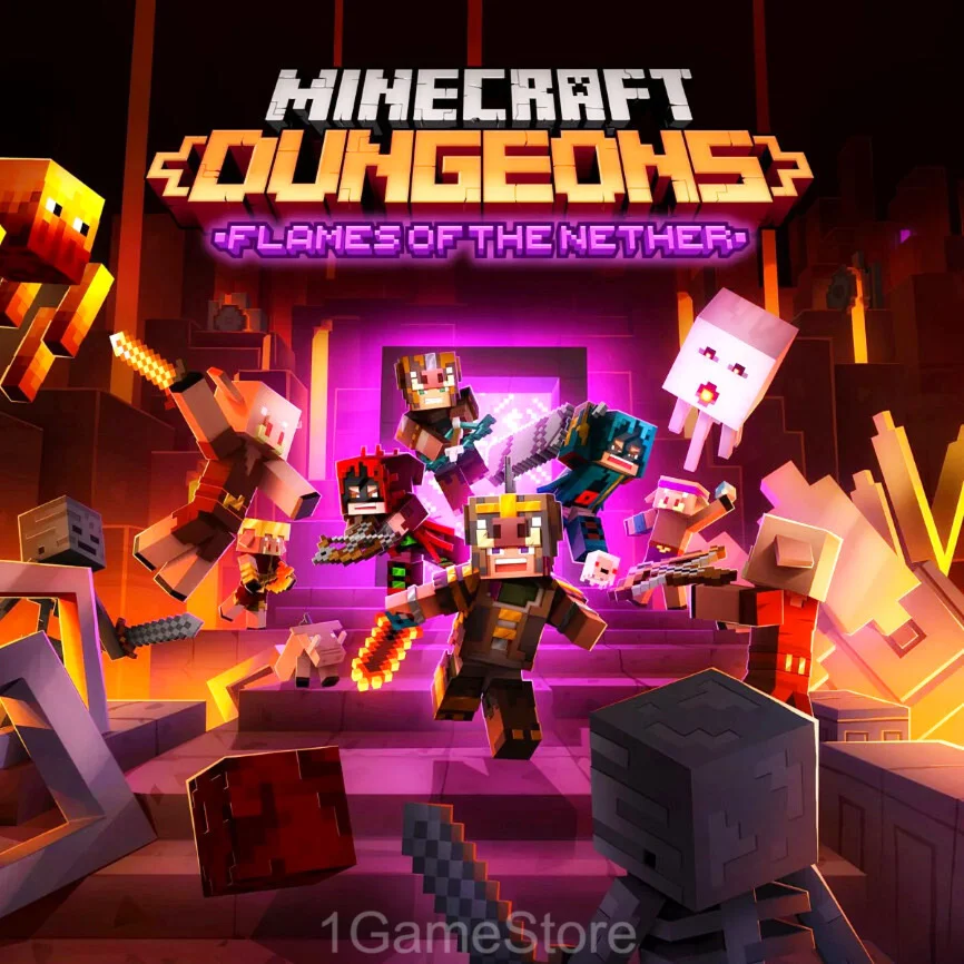 MINECRAFT Dungeons Flames of the Nether DLC