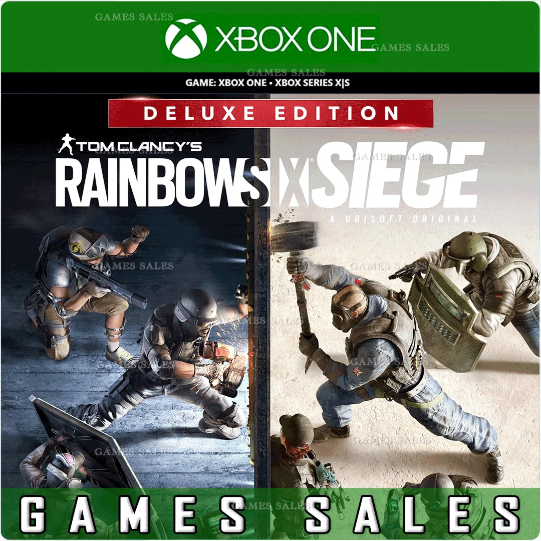 TOM CLANCYS RAINBOW SIX SIEGE DELUXE EDITIONXBOXKEY