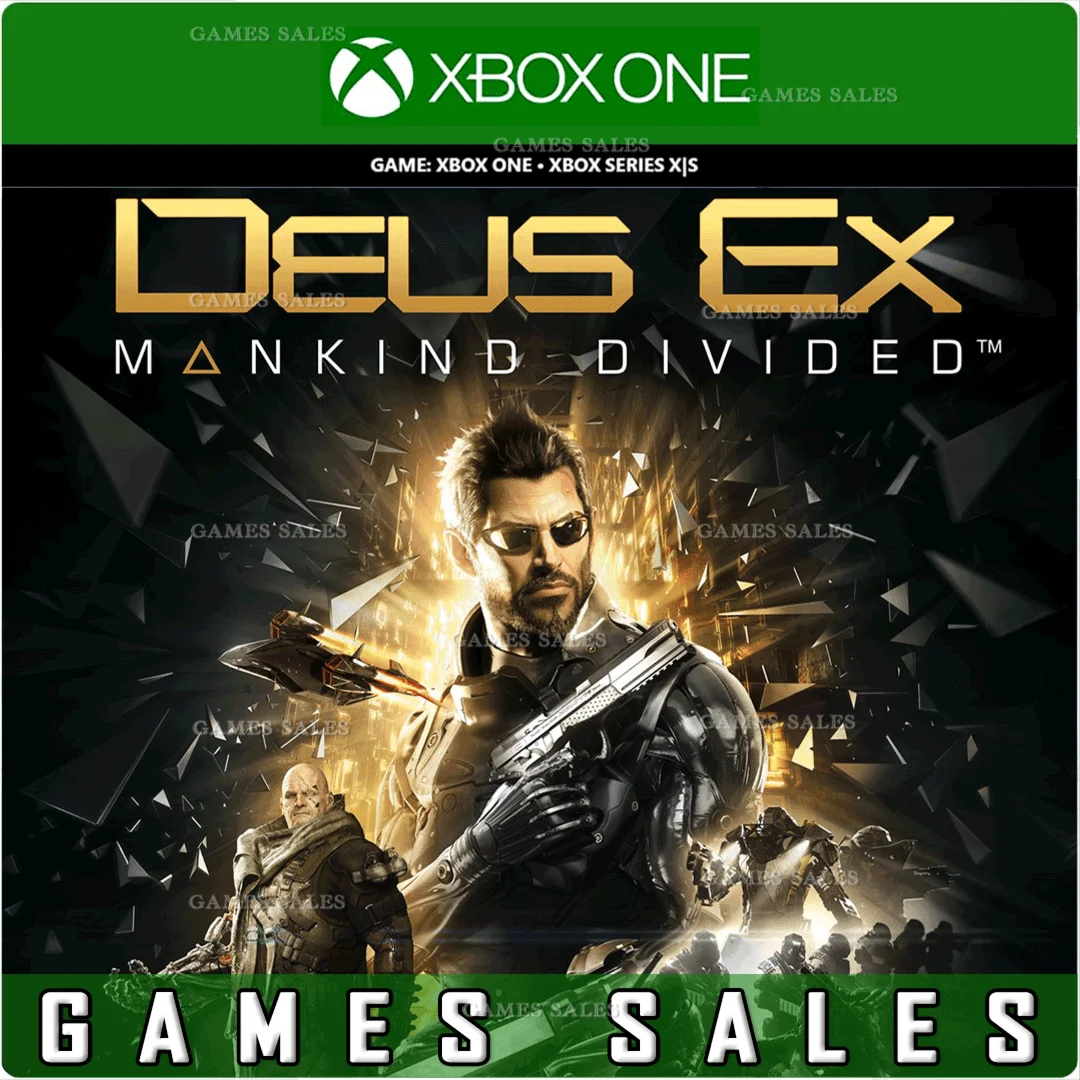 DEUS EX: MANKIND DIVIDEDXBOX ONEXSКЛЮЧ