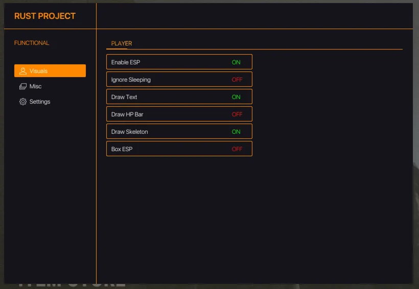HCHyper для RUST 1 день