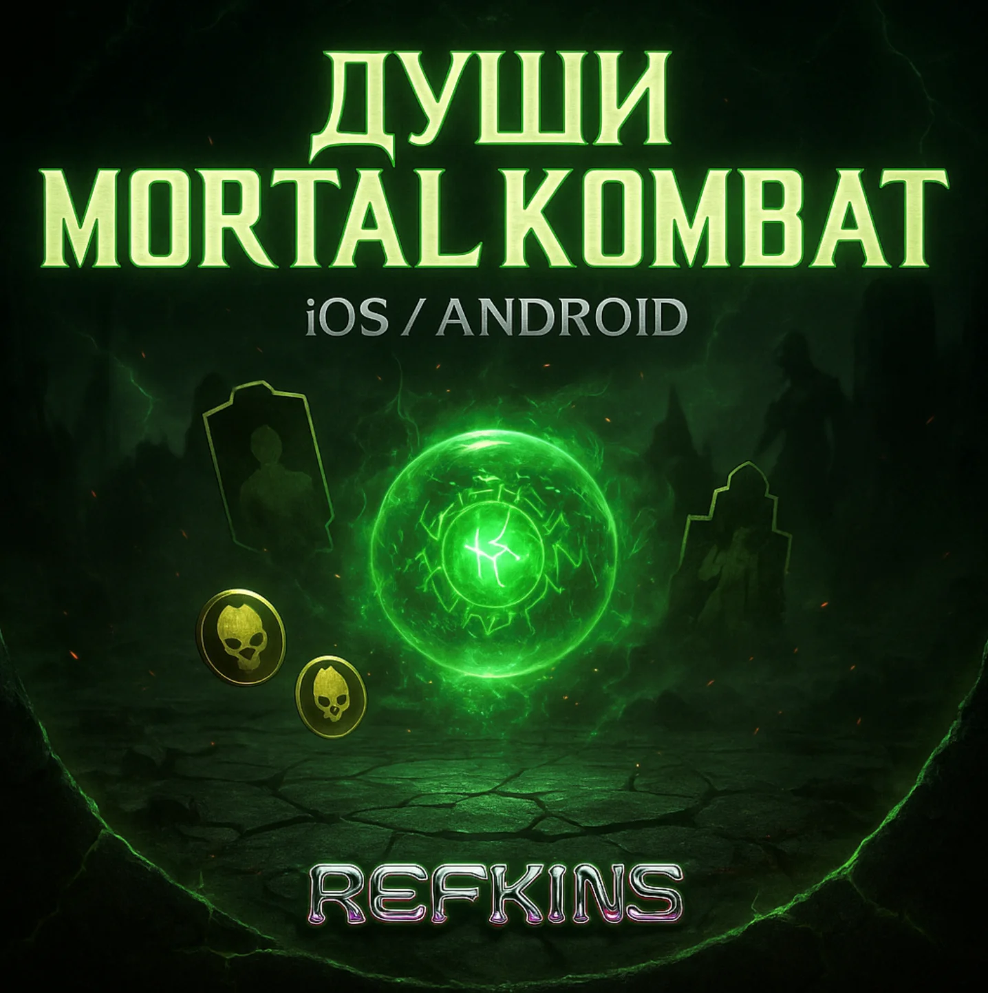 ДУШИ MORTAL KOMBAT MOBILE IOS/ANDROID НАКРУТКА MKM V62