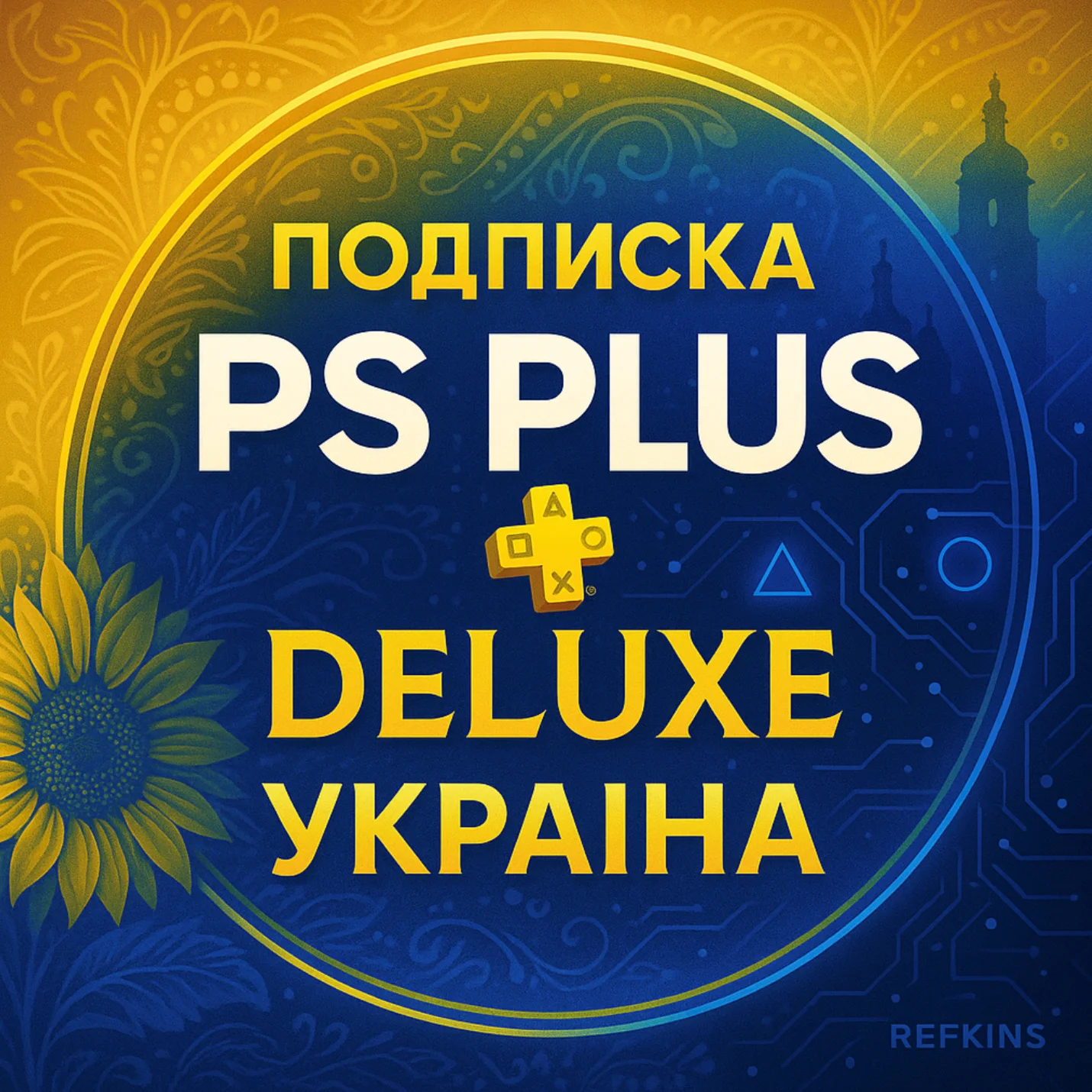 ПОДПИСКА PS PLUS УКРАИНА DELUXE EXTRA 1-12 МЕС