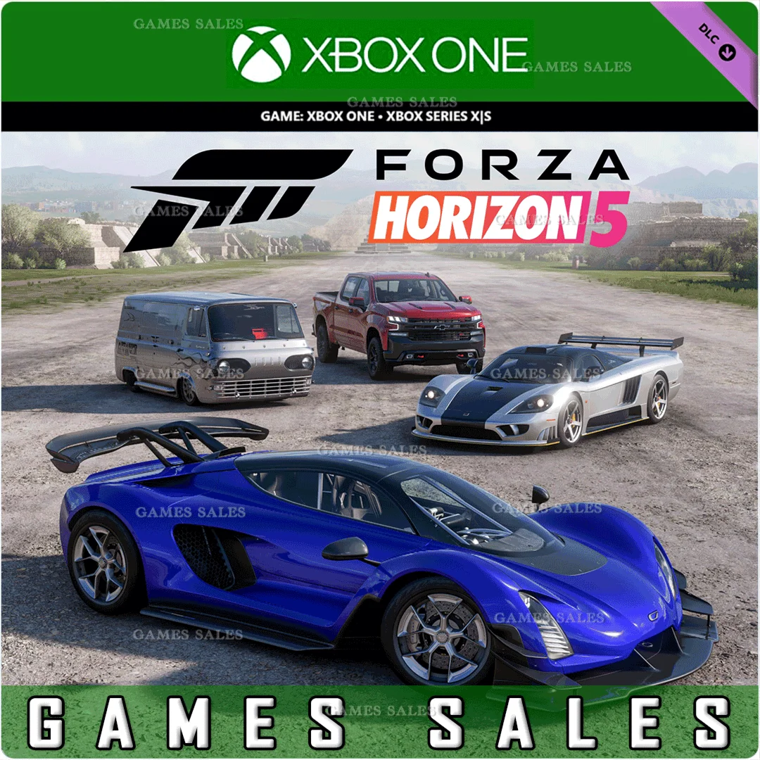 FORZA 5: AMERICAN AUTOMOTIVE CAR PACKXBOX+PCКЛЮЧ