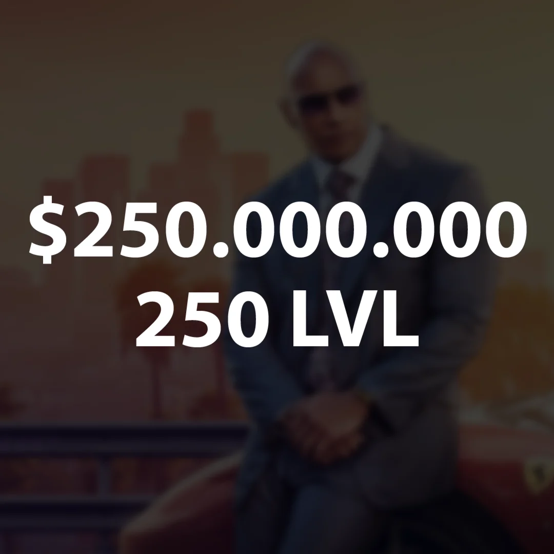 Деньги 250000000 250 LVL Unlocks