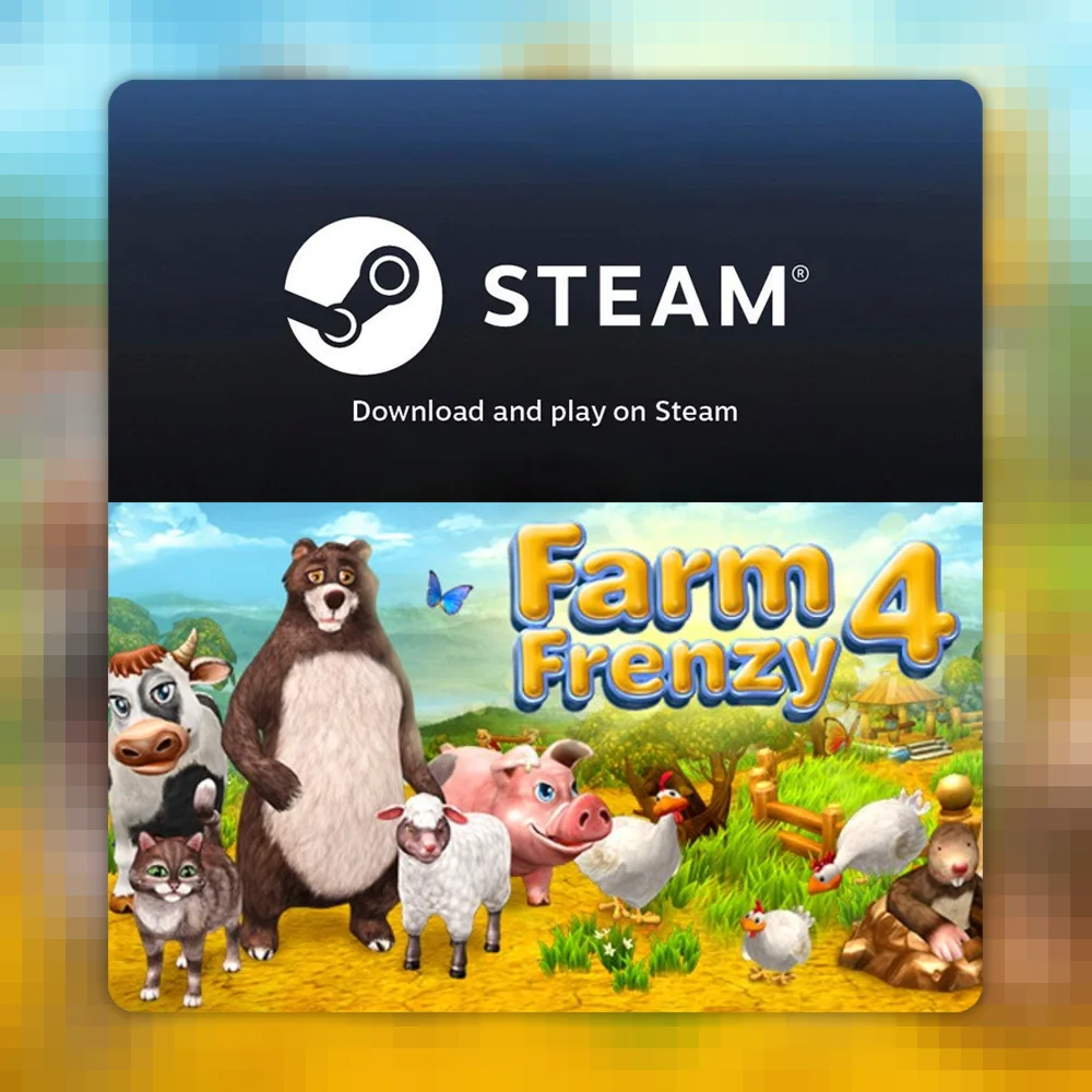 Веселая Ферма Farm Frenzy 4 РФ ПК PC STEAM КЛЮЧ