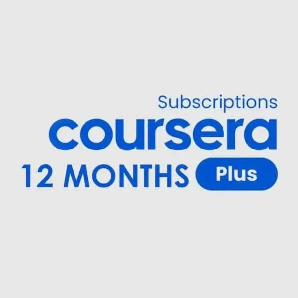 Coursera plus 12 месяцев + сертификат на ваше имя