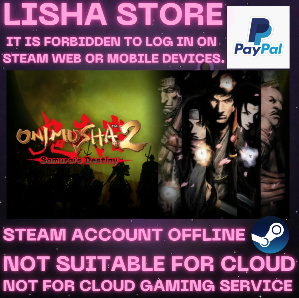 Onimusha 2 Samurais Destiny Стим Оффлайн Paypal
