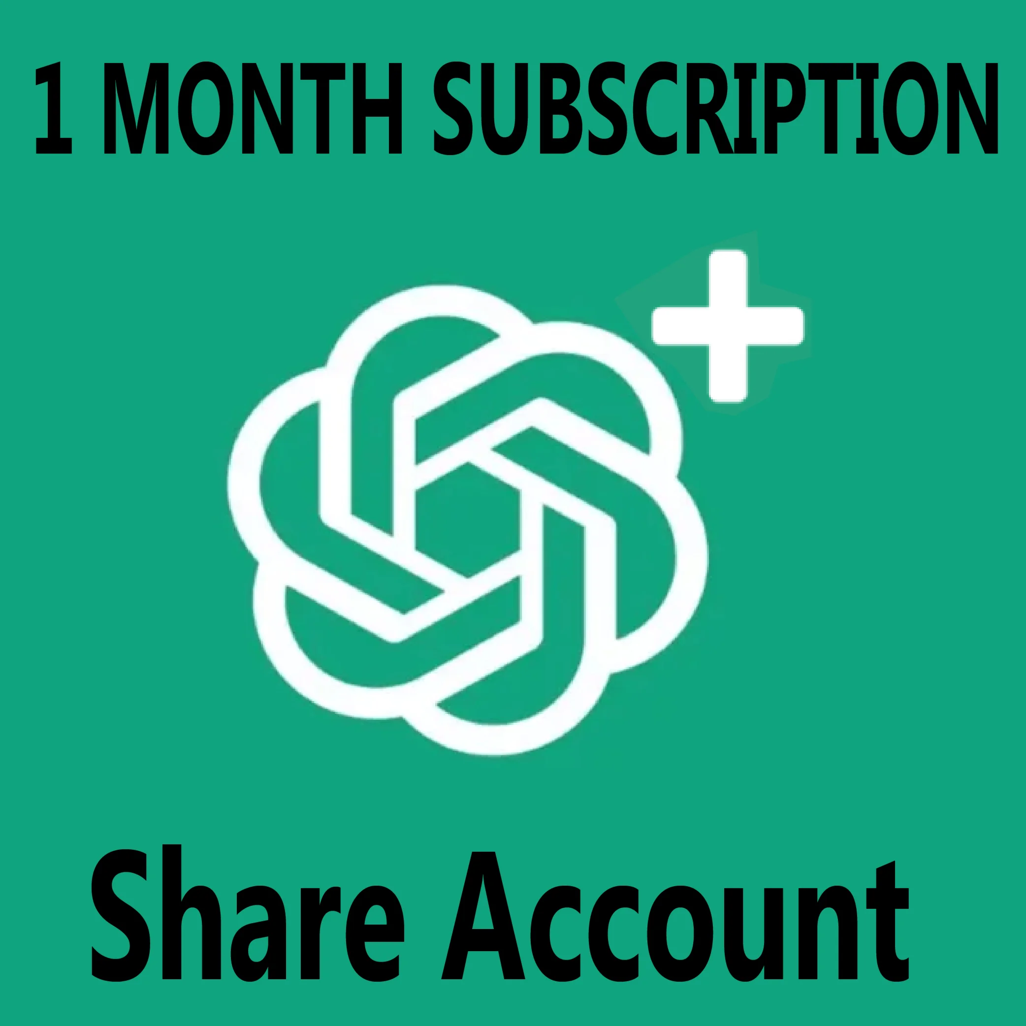 Общая учетная запись ChatGPT Plus подписка на 1 месяц