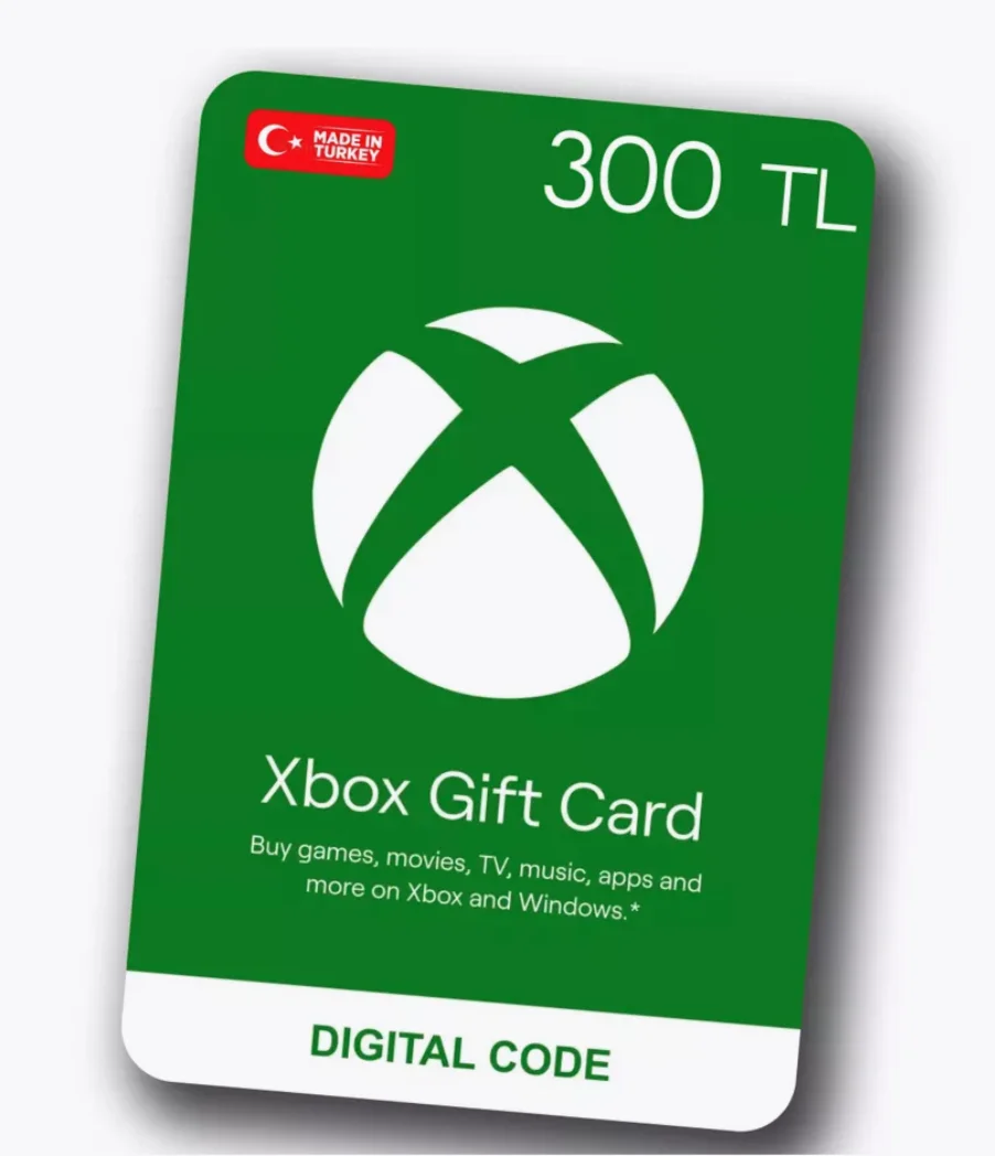 Xbox Live Подарочная карта 300 TRY Турция