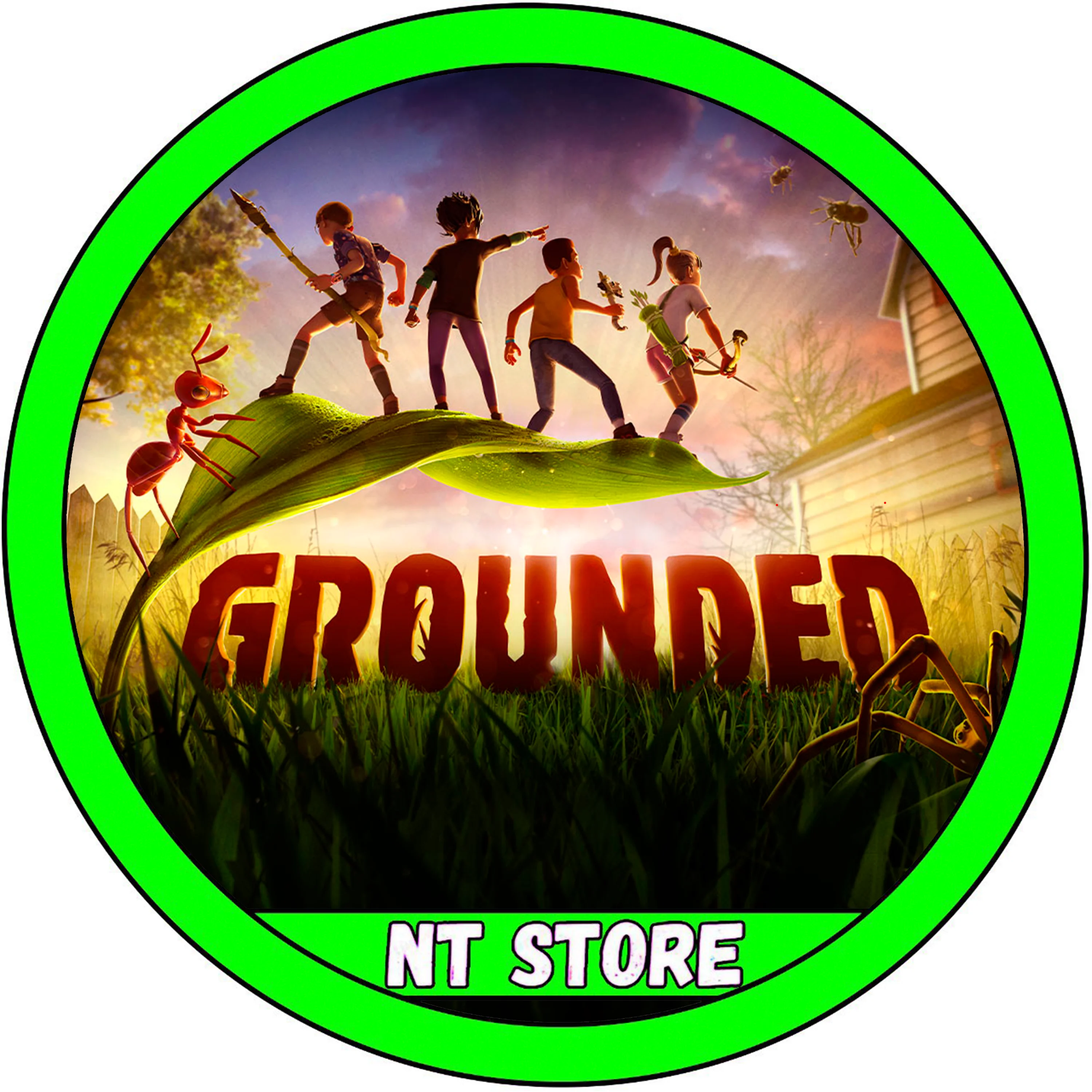 14- 60 дней АРЕНДА КООПЕРАТИВ GROUNDED Steam