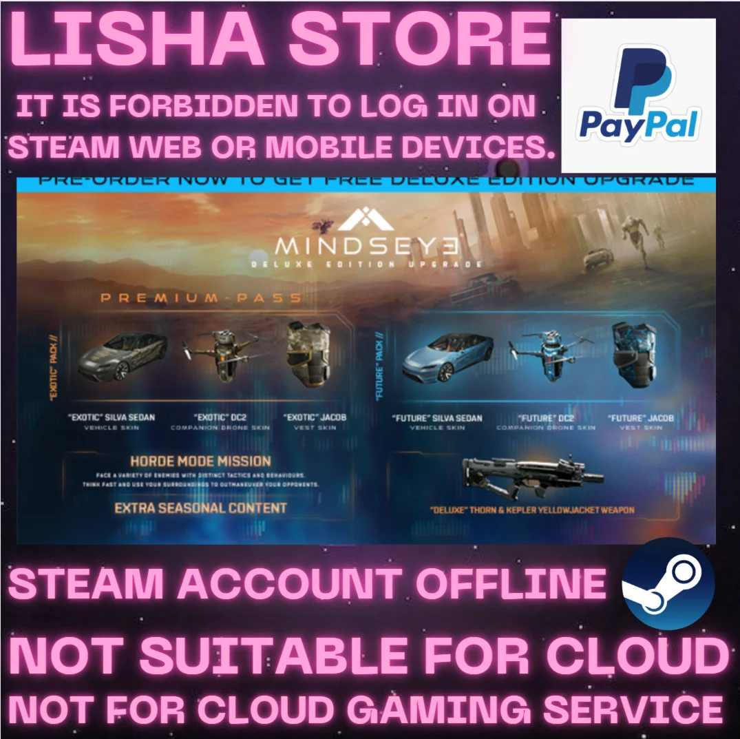 MindsEye Deluxe Edition Стим на 90 дней preorder