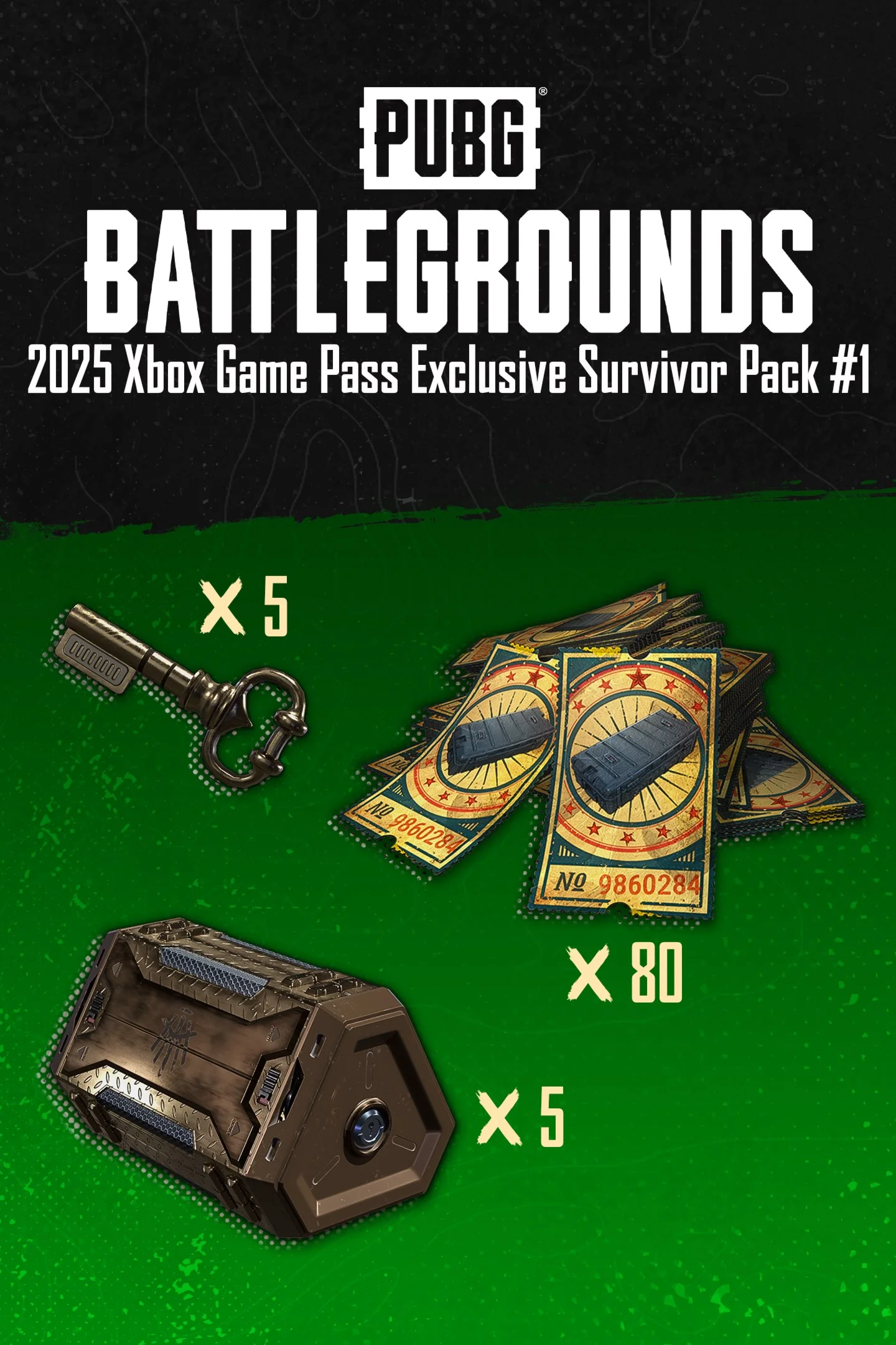 PUBG Exclusive Survivor Pack #1 2025 XBOX