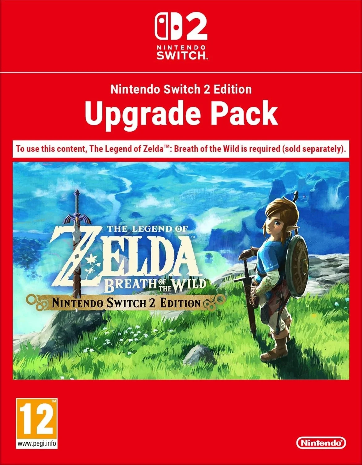 Legend of Zelda: Breath of the Wild - Upgrade Ключ EU