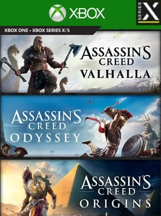 Assassins Creed Bundle:Valhalla Odyssey Origins XBOX