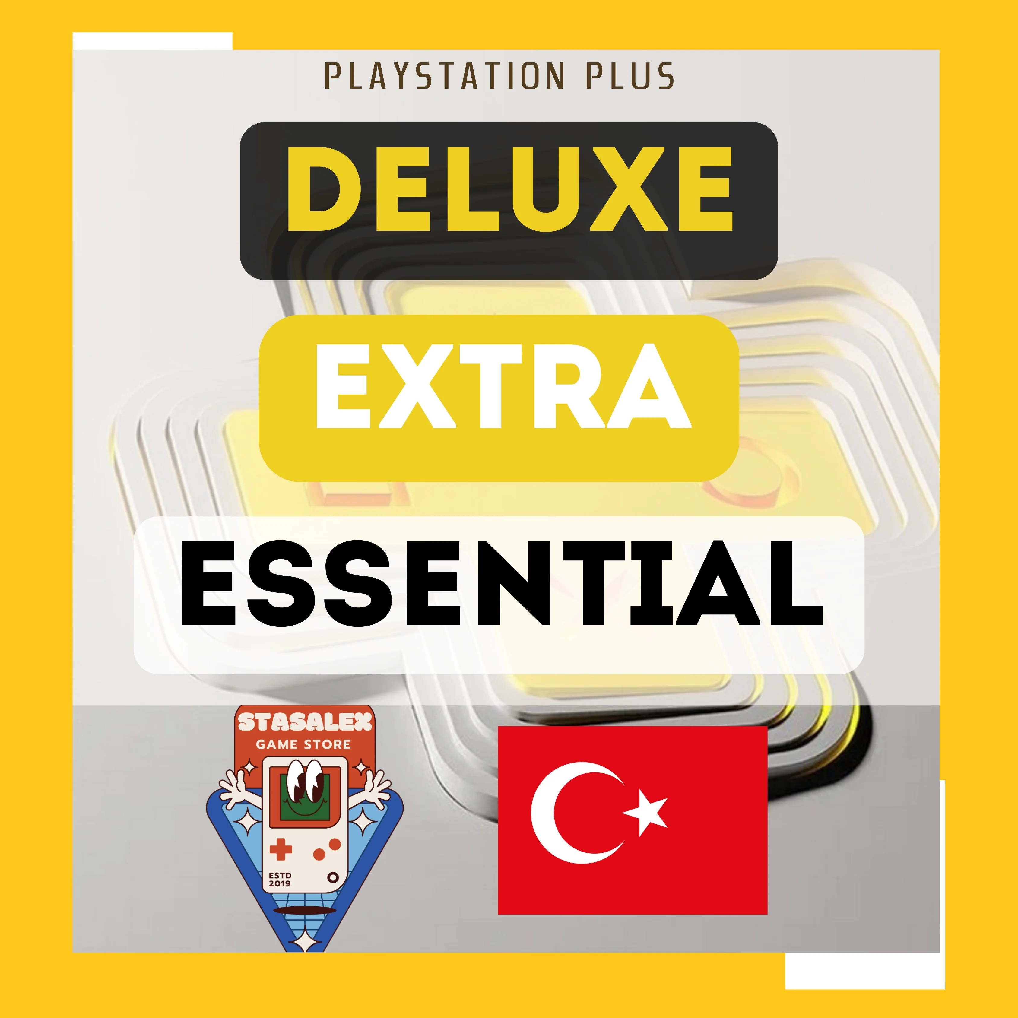 PS PLUS ESSENTIAL-EXTRA-DELUXE + EA 1-12 МТУРЦИЯ