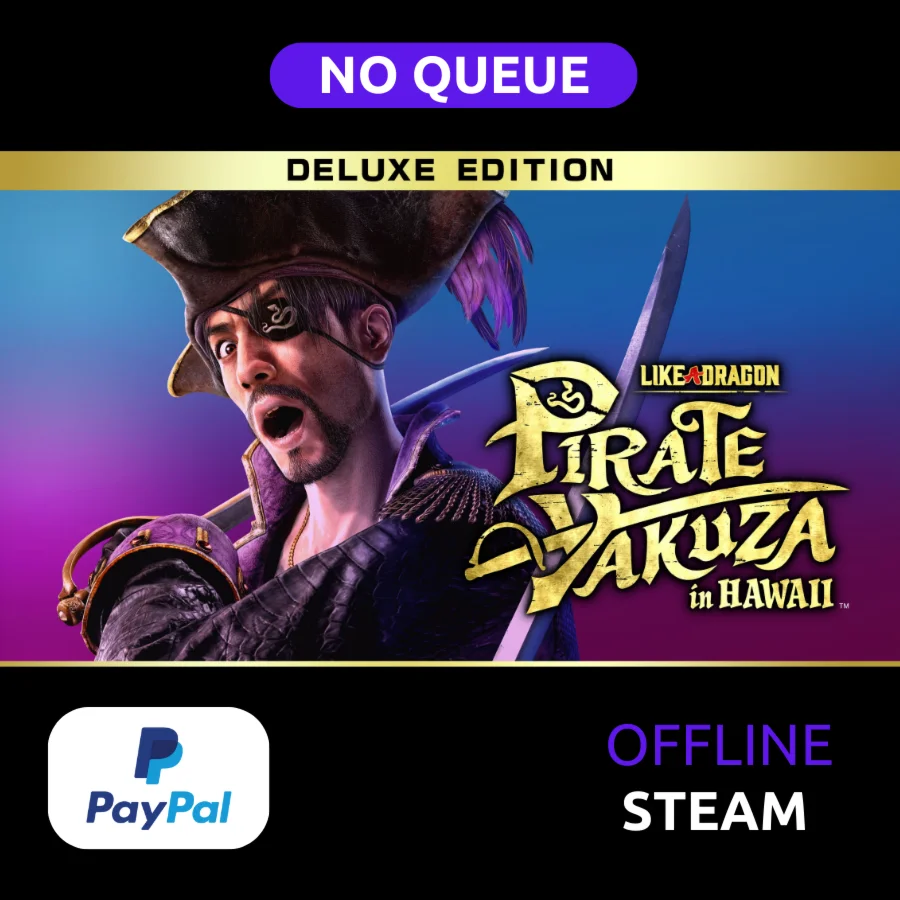 Like a Dragon Pirate Yakuza in Hawaii DELUXE No queue