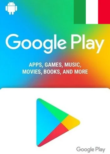 GOOGLE PLAY GIFT CARD 1 EURO - ИТАЛИЯ IT ITA +