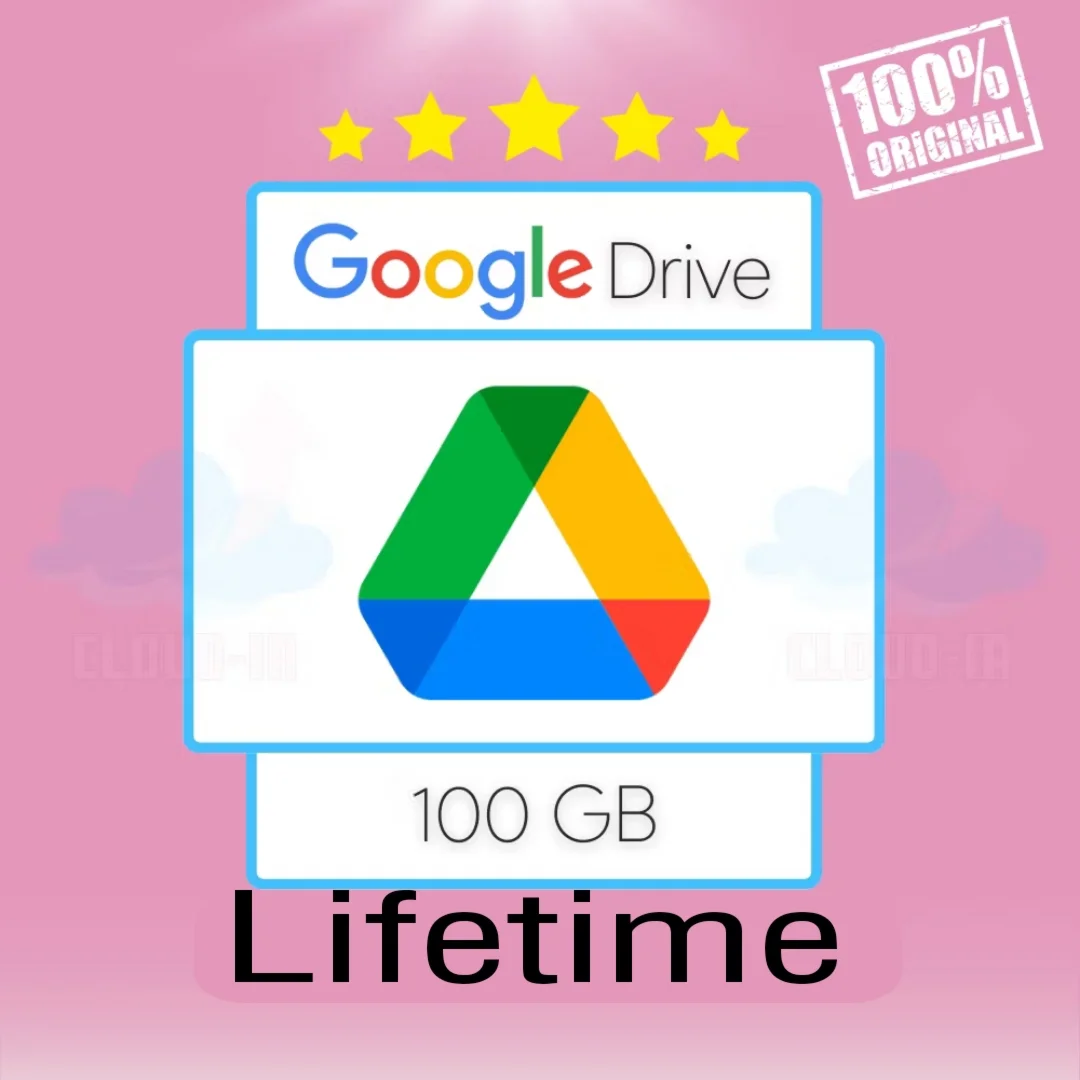 Google Drive 100 ГБ Новый личный аккаунт