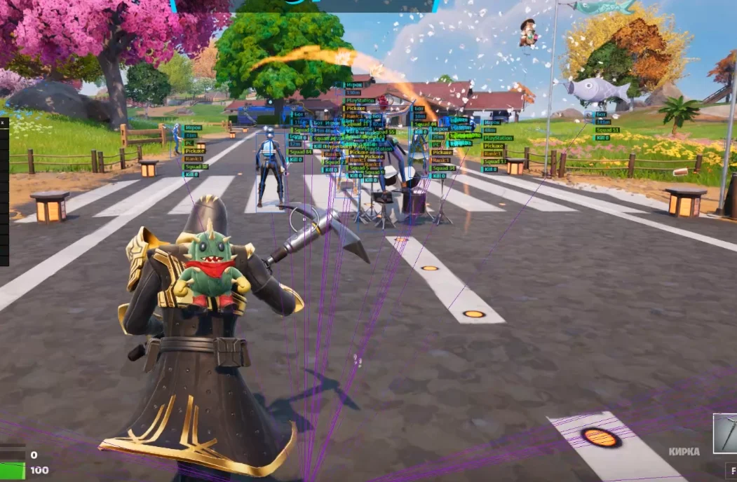BTG Frotnite 1 день