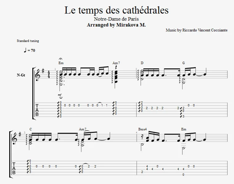 Notre Dame de Paris - Le Temps des Cathdrales