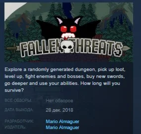 Fallen Threats STEAM KEY REGION FREE GLOBAL