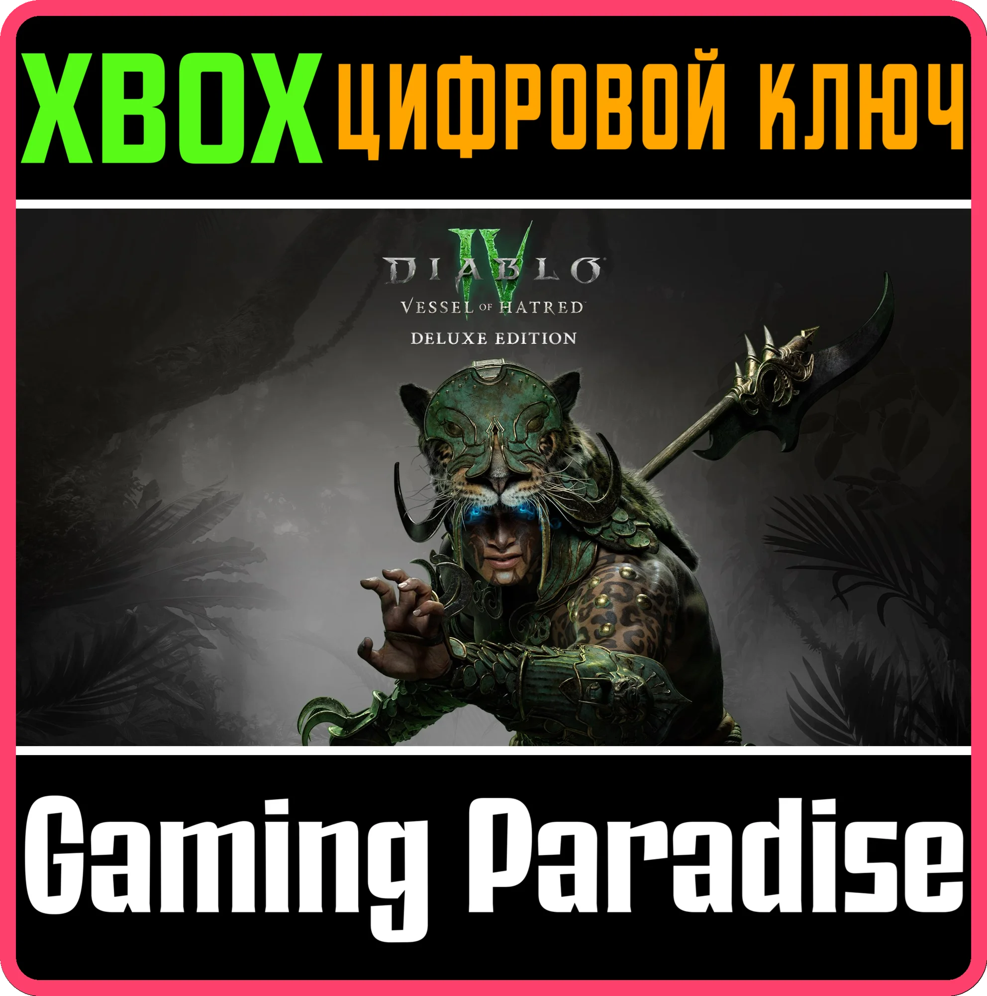 DIABLO IV: VESSEL OF HATRED - DELUXE EDITIONXBOX КЛЮЧ