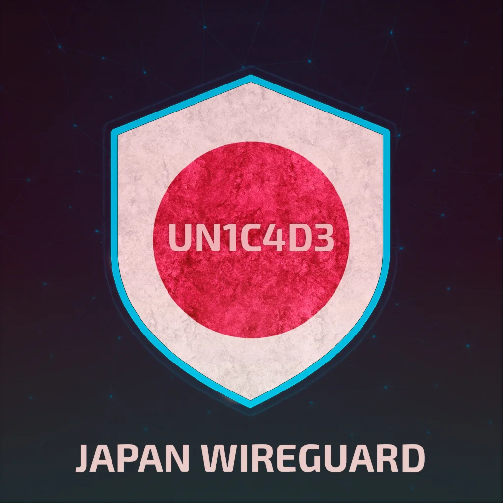 ЯПОНИЯ WIREGUARD VPN БЕЗЛИМИТ ЛИЧНЫЙ СЕРВЕР