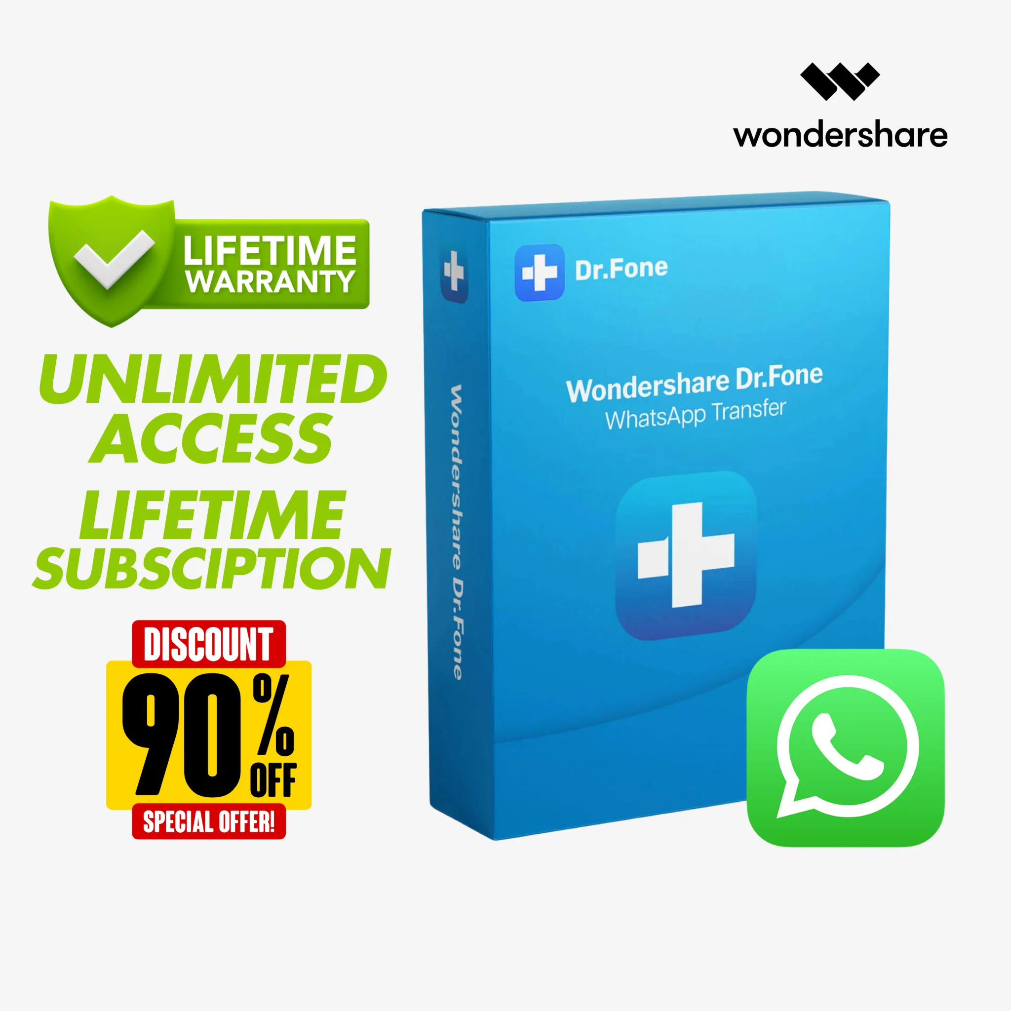 DrFone Пожизненный доступ для Windows IOS &amp Android