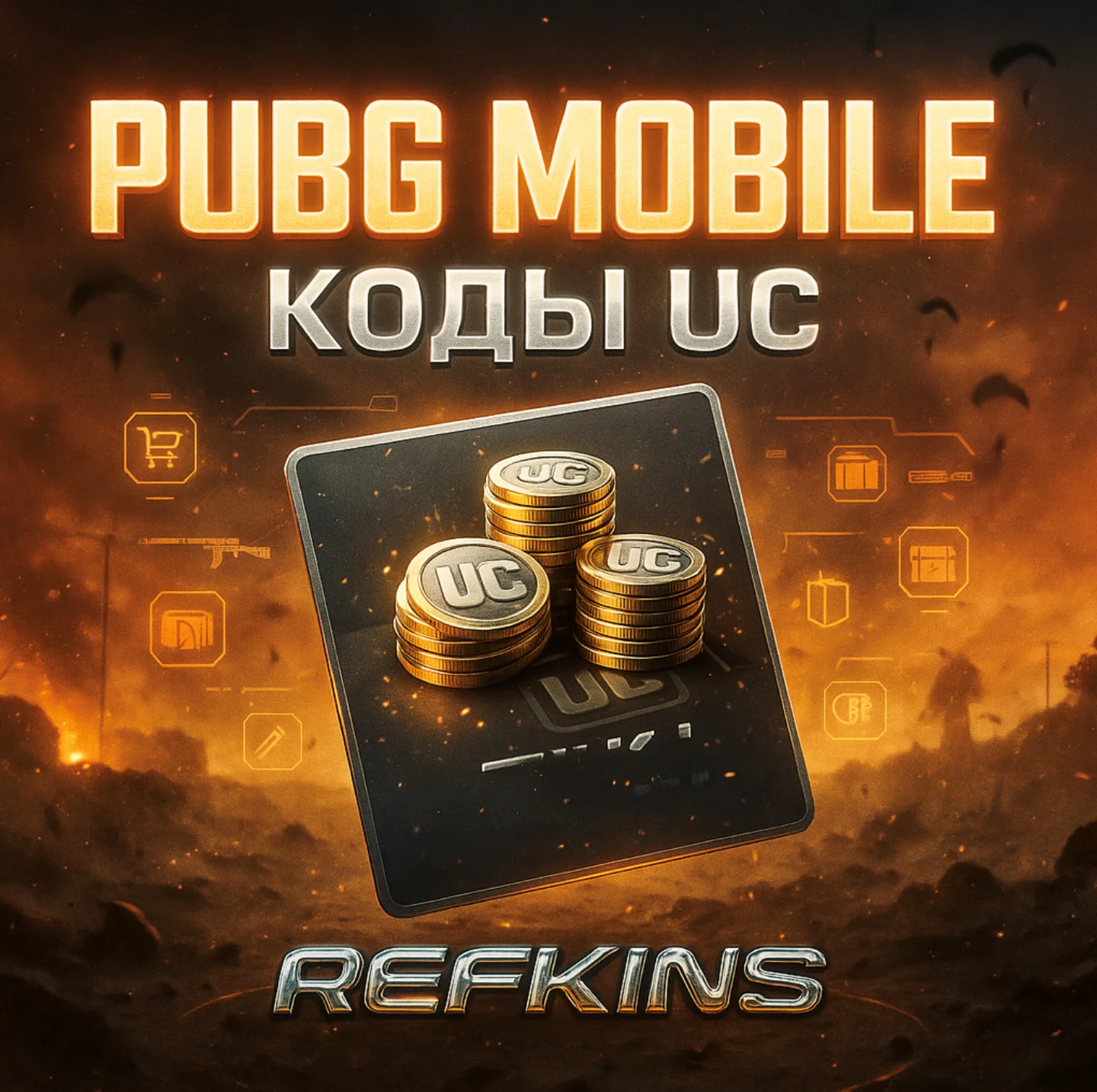 PUBG Mobile UC КОДЫ ПАБГ ЮСИ АВТО 24/7