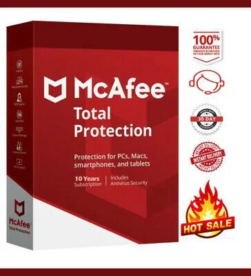 MCAFEE TOTAL PROTECTION НА 1 ГОД