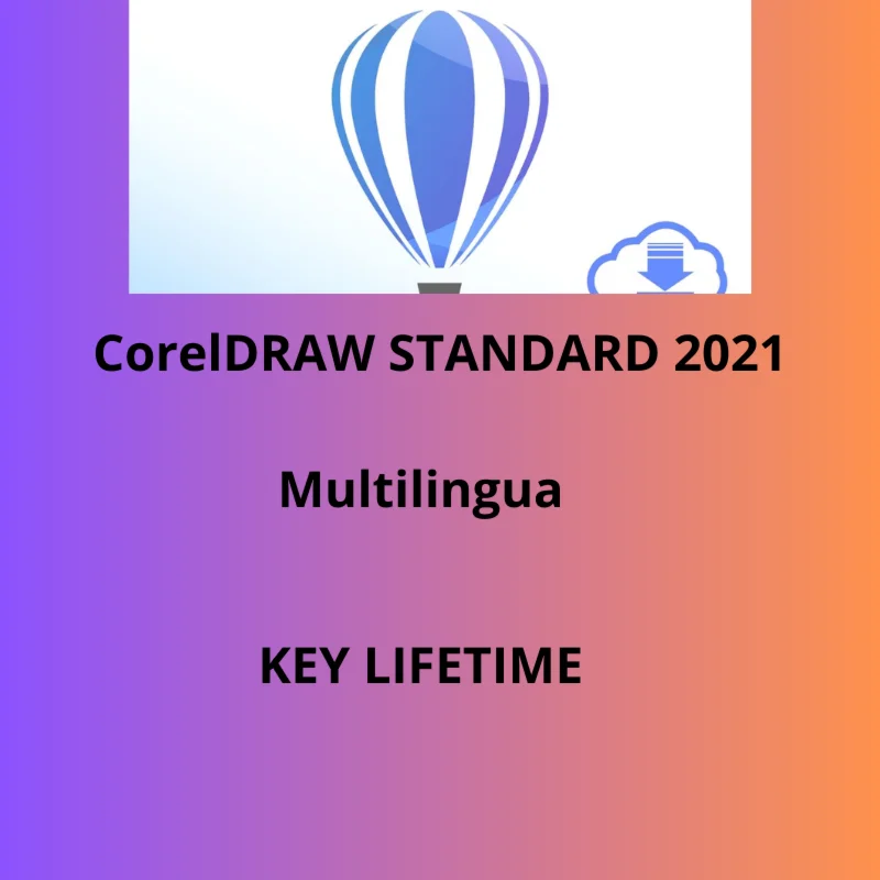 CorelDRAW Standard 2021 Ключ CD / 2 ПК