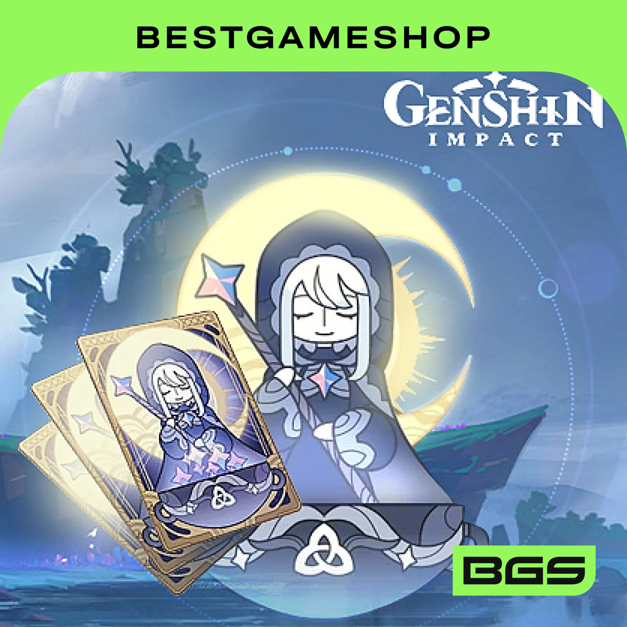 Genshin Impact Благословение Полой Луны