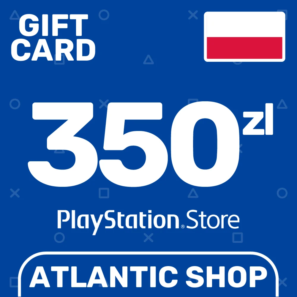 Карта Пополнения PSN 350 Злотых PLN Польша