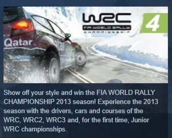 WRC 4 FIA World Rally Championship Steam Key GLOBAL