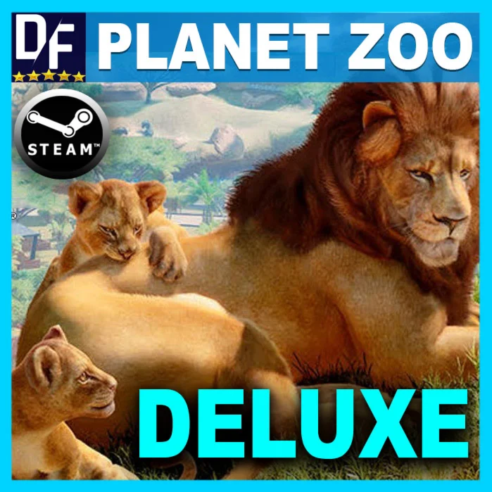 PLANET ZOO DELUXE EDITIONSTEAM АККАУНТ + ИГРЫ