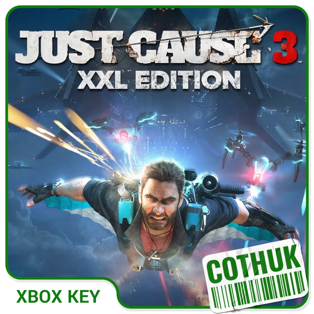 JUST CAUSE 3: XXL EDITION XBOX XS ONE SERIES КЛЮЧ
