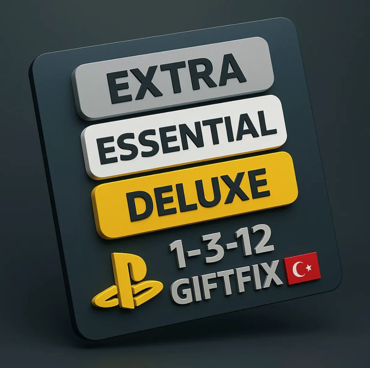 PS PLUS DELUXE EXTRA ESSENTIAL 1-3-12 ТУРЦИЯ