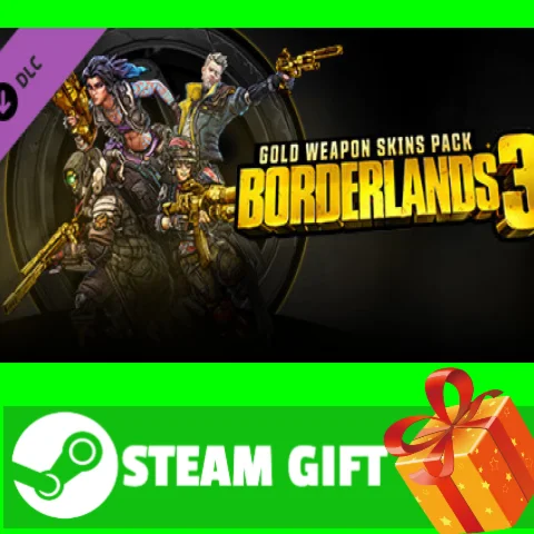 ВСЕ СТРАНЫ Borderlands 3: Gold Weapon Skins Pack