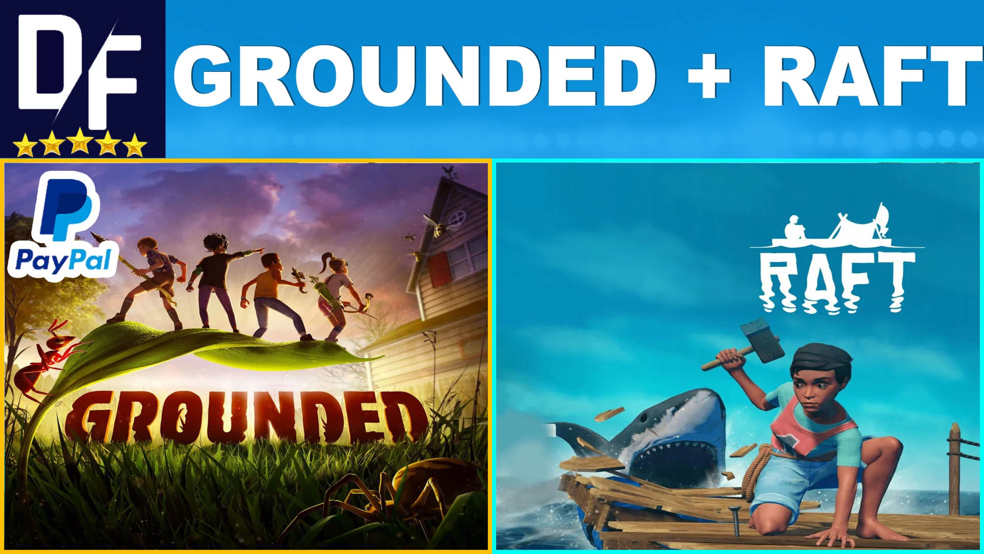 Grounded + Raft Steam аккаунтRegion Free