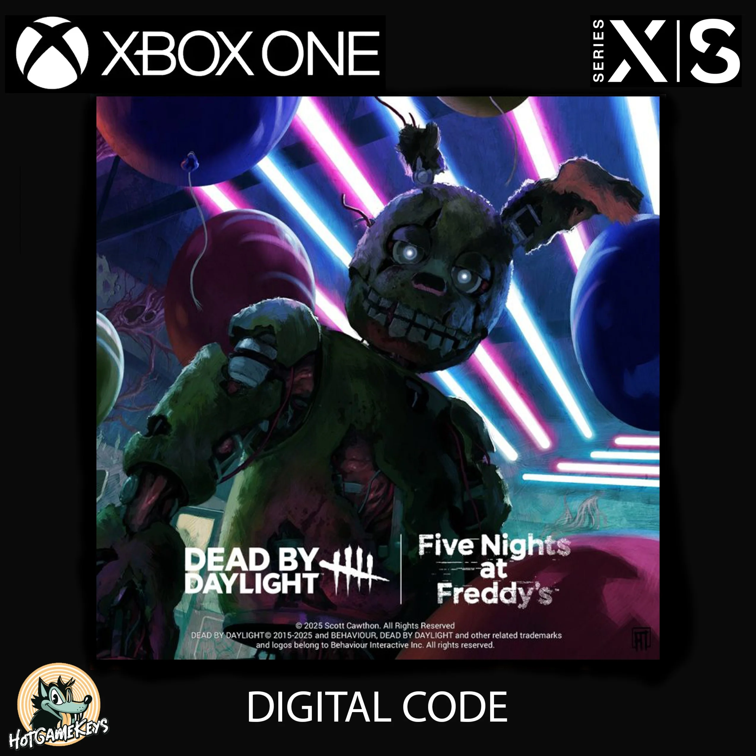Dead by Daylight: Five Nights at Freddys XBOX Код