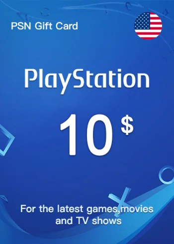 Playstation Network PSN 10 USA - без комиссии