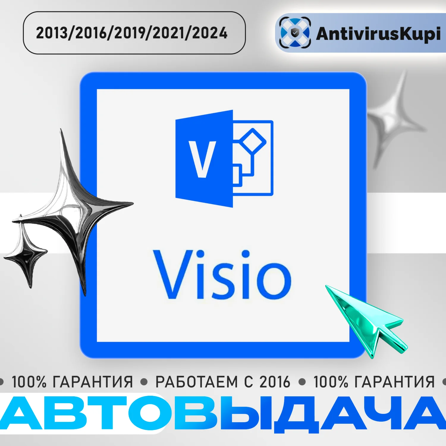 MS VISIO / PROJECT PRO/STD 2024/2021/2019/2016/2013