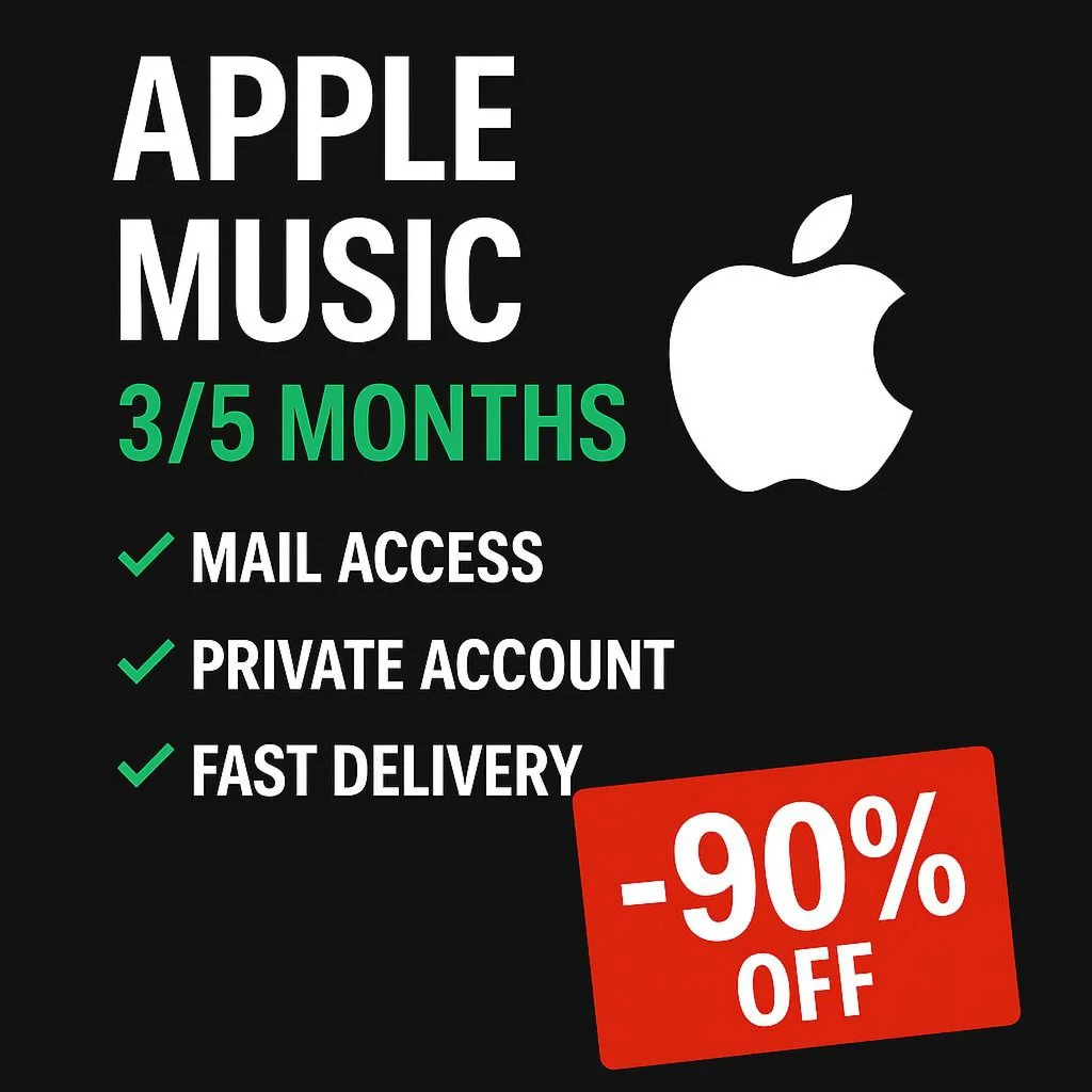Apple Music Счет3/4/5 месяцев гарантия