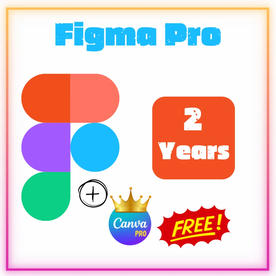 Figma Professional 2 года + Canva Pro бесплатно