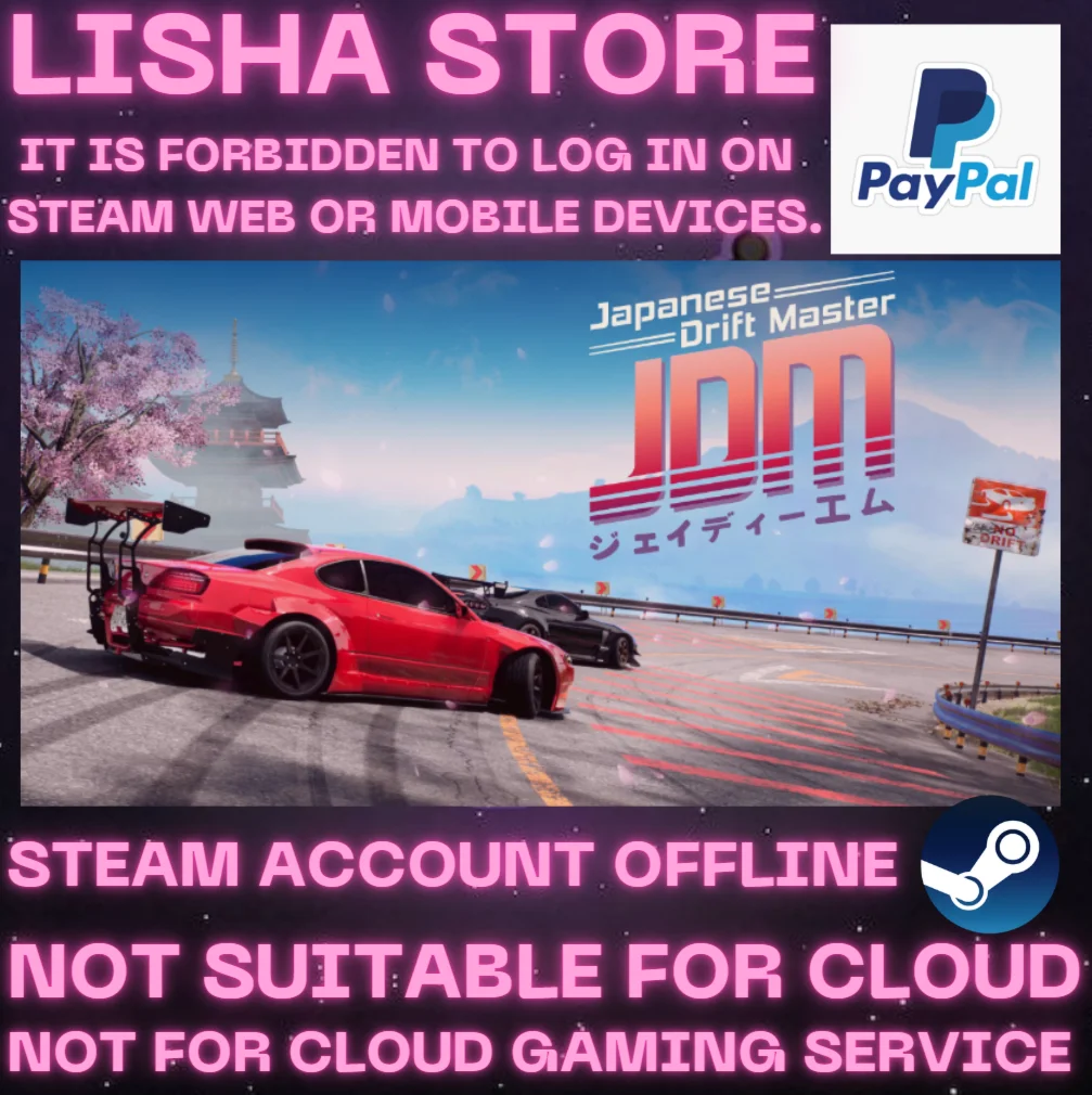 JDM Japanese Drift Master+Support Pack Стим на 90 дней