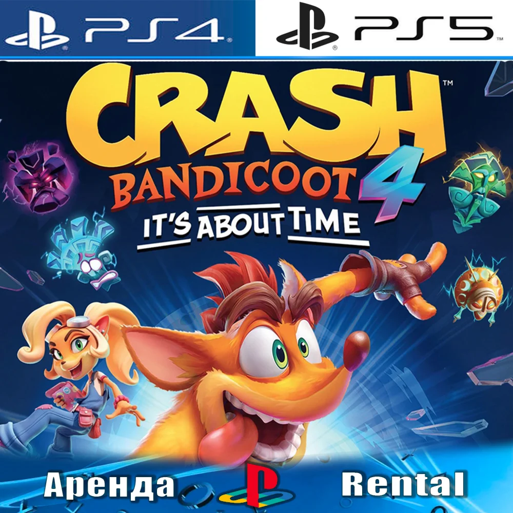 Crash Bandicoot 4 Its About PS4/PS5/RUS Аренда
