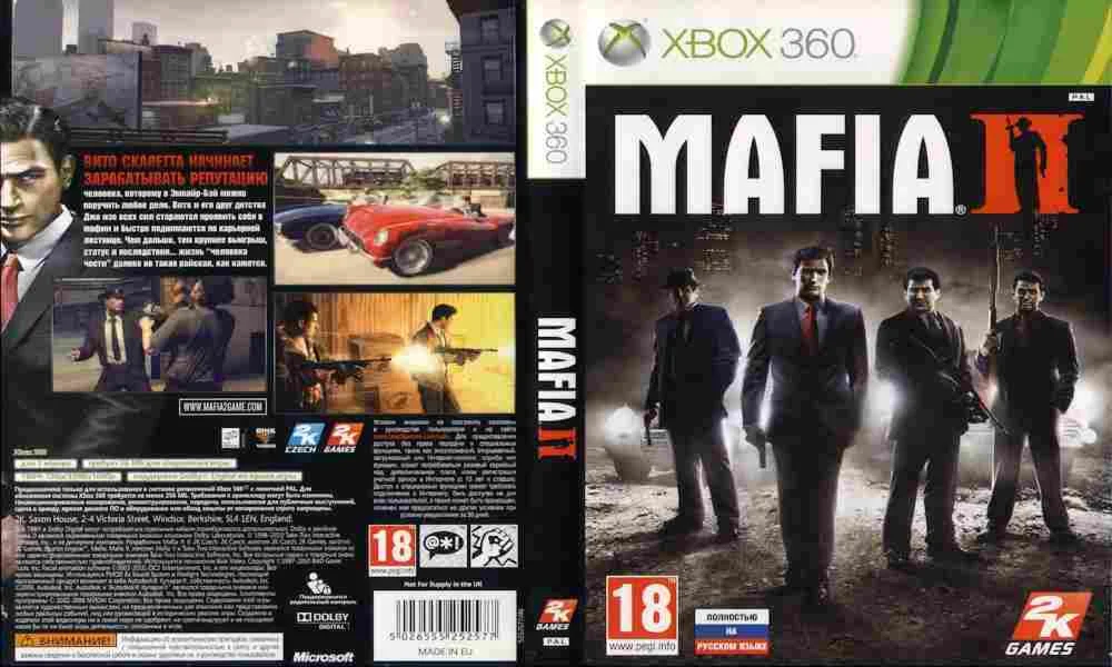 Xbox 360 Mafia 2 + 23 игр