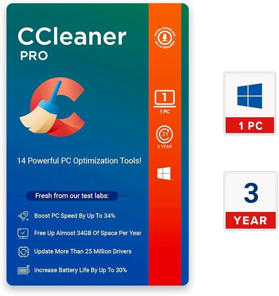 CCleaner Professional 3 год 1 устройство Глобальный